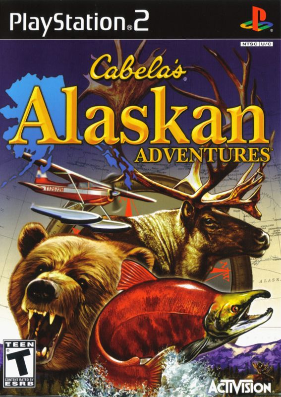 Cabela's Alaskan Adventures box art for Playstation 2